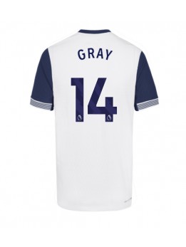 Tottenham Hotspur Archie Gray #14 Domaci Dres 2024-25 Kratak Rukavima